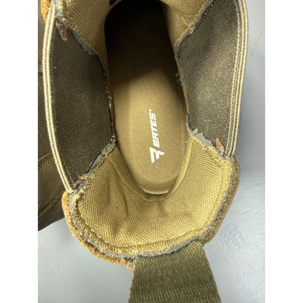 Bates Mens Size 13 Coyote Brown Composite Toe‎ Tactical Sport 2 Slip On E03155
